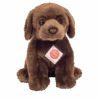 Teddy Hermann 91958 Labrador Sitzend Dunkelbraun Ca. 26cm Plüsch Kuscheltier