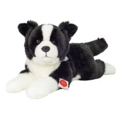 Teddy Hermann 91961 Border Collie Hund Liegend 45cm Plüsch Kuscheltier