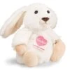 Teddy Hermann 93856 Häschen Poppi Weiß Ca. 15cm Plüsch Herzekind