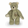 HERMANN TEDDY 15412 Miniaturen Teddy Salbei 6 Cm
