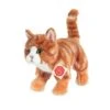Hermann Teddy 90682 Katze Stehend Rot Getigert 20 Cm