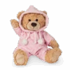 HERMANN TEDDY 91386 Schlafanzugbär Rosa 30 Cm