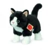 Hermann Teddy 91820 Katze Stehend Schwarz/weiß 20 Cm