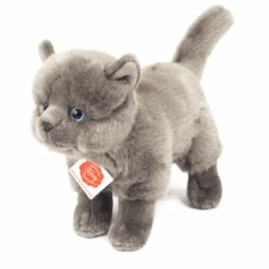 HERMANN TEDDY 918363 Kartäuser Katze Stehend 20 Cm
