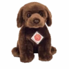 HERMANN TEDDY 91958 Labrador Sitzend Dunkelbraun 25 Cm