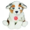 Teddy Hermann 91935 Australian Shepherd Welpe Sitzend 22cm Plüsch Kuscheltier