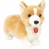 Teddy HERMANN® Corgi Stehend Hellbraun - Weiß, 30 Cm