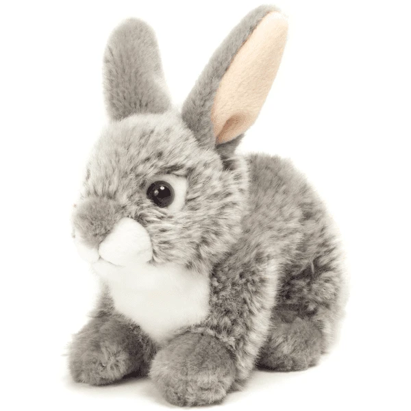 Teddy HERMANN® Hase Sitzend Grau 18 Cm 1 Teddy HERMANN® Hase Sitzend Grau 18 Cm