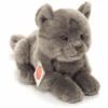 Teddy HERMANN® Kartäuser Katze Liegend, 20 Cm